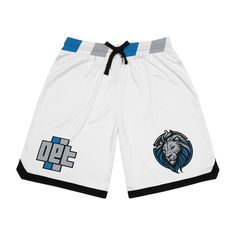 Made with 100% moisture-wicking polyester, these graphic basketball shorts remain lightweight and keep you dry whether it's time to shoot some hoops or enjoy a day out under the hot sun. With a ribbed bottom hem, black detailing and a fully customizable surface, these basketball shorts can become a super stylish addition to any sports fan's clothing roster. .: Material: 100% moisture-wicking polyester .: White interior .: Standard fit .: Two side pockets  .: Black detailing .: Seam thread color Basketball Shorts, Girls Fashion Clothes, White Interior, Short Outfits, Moisture Wicking, White Shorts, Favorite Outfit, Gender Neutral, Girl Fashion