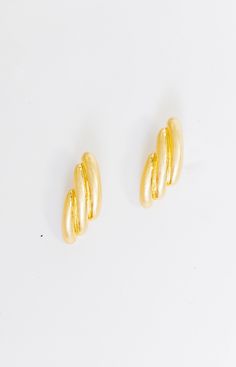 Vintage Gold Plated Earrings, GOLD Gold Plated Earrings, Buy Vintage, Earrings Gold, Vintage Gold, Gold Earrings, Gold Plate, Plating, Gold