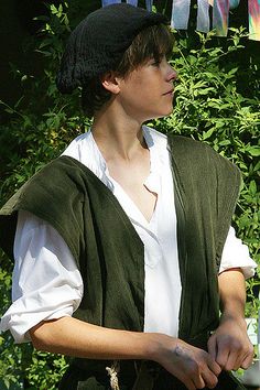 Peasant Hairstyles, Medieval Peasant Boy, Wedding Tallit, Fantasy Peasant, Victorian Peasant, Peasant Boy, Peasant Clothing, Medieval Peasant, Male Fairy