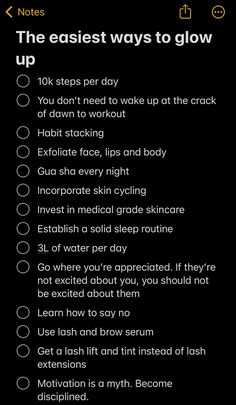 How To Have Glow Up In 1 Month, Glow Up In A Week Checklist, Glow Up Checklist Physical, Things You Need For A Glow Up, Big Glow Up List, Glow Up 2 Months, How To Become More Aesthetic, How To Get A Massive Glow Up, Glow Up Appearance