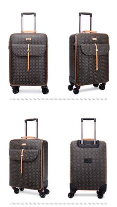 The excellent design and fine quality of this travel luggage make you want to travel more. It is made of synthetic material that makes it look stylish. This suitcase has spacious compartments that will let you stuff your essentials with complete ease. It works beautifully for both genders and comes with wheels. Specifications With Lock: Yes Origin: Mainland China Model Number: 1508 Main Material: Synthetic Leather Luggage Type: Rolling Luggage Item Width: 20cm Item Weight: 3.5kg Item Type: Lugga Travel Cases With Leather Trim, Classic Travel Cases With Leather Trim, Rectangular Travel Cases With Leather Trim, Leather Travel Cases With Leather Trim, Brown Leather Luggage With Luggage Sleeve For Trip, Brown Luggage With Sleeve For Trips, Brown Rectangular Luggage With Sleeve, Luxury Brown Travel Accessories With Luggage Sleeve, Rectangular Brown Luggage With Sleeve