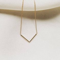 14k Chevron Necklace, 14k V Shape Necklace, 14k V Necklace, 14k Layer Necklace, 14k Layering Necklac Simple Gold Necklace, Gold Necklace Dainty, Gold Necklace Wedding, Chevron Necklace, Gold Necklace Simple, Necklace Layering, Layer Necklace, Gold Fashion Necklace, Dainty Gold Necklace