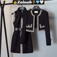 Mode Chanel, September 23, Abayas Fashion, Looks Chic, Vestido Casual, Mode Inspiration, Lookbook Outfits, Dress Suits, Classy Dress