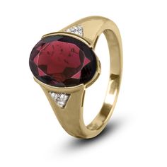 This distinctive deep-red stone has a long history, going back to Noah using garnet lanterns to light his way through dark and stormy nights on the Ark. This is to do with garnet s high refractive index, which means it captures and disperses light in a unique way that other gems cannot. We have procured an impressive 6.3ct oval cut to set here in a 10K yellow gold mount. A perfect gift. Gold Garnet Ring, Dark And Stormy, The Ark, Gold Rings Fashion, Garnet Jewelry, Men Ring, Long History, Garnet Ring, Engagement Rings For Men