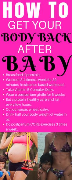 Post Baby Body, Newborn Hacks, Women Ideas, Post Partum Workout