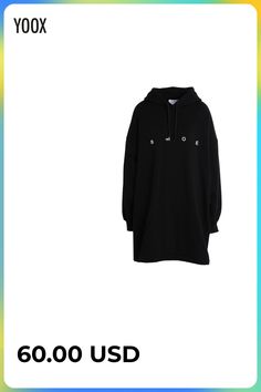 sweatshirt fleece, brand logo, solid color, long sleeves, ribbed cuffs, fleece lining, single pocket, hooded collar, dress , Color: Black , Size: S Collar Dress, Short Dress, Brand Logo, Clothing And Shoes, Black Women, Bag Accessories, Short Dresses, Long Sleeves, Solid Color