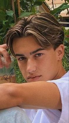 Best 12 Teen Boy Haircuts in 2024 · 1. Beachy Waves · 2. Textured Crop. Teen Boy Haircuts Straight Hair · 3. Straight Curtain Hairstyle · Middle Part Hairstyles Men, Middle Part Haircut, Calligraphy Flowers, Boy Haircuts Short, Middle Hair, Boy Haircuts Long