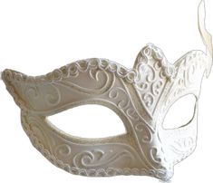 Mardi Gras Party Costume, Wedding Masquerade, White Masquerade Mask, White Masquerade, White Masks, Masquerade Mask Women, Mask Venetian, Costume Masks, Venetian Masks