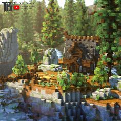 Village Ideas, Terralith Minecraft, Desert Tower Minecraft, Minecraft Badlands Build, Terraria Desert Build, Minecraft L, Minecraft E, Minecraft Military Base