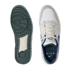 Go full force with old-school-inspired shoes. These Nike Full Force Low men's shoes will make your retro dreams come true with its pared-back design, '80s style stitching, and varsity-inspired colors. The comfort and durability, however, is all modern, so they're easy to wear anytime, anywhere. Leather upper ages to soft perfection. Varsity-inspired colorways to match every mood and look. Exposed foam lets you feel the softness running fully underfoot. Foam midsole. Rubber outsole. 80s Style, Midnight Navy, Dreams Come True, 80s Fashion, All Modern, Old School, Men's Shoes, Leather Upper, Force