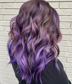 Purple Balayage, Light Purple Hair, Pretty Hair Color, Dye My Hair, Hair Inspo Color