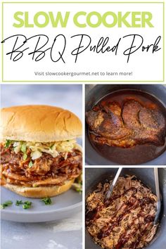 the slow cooker bbq pulled pork recipe