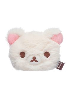 Korilakkuma San-X Original Sherbet Series Coin Purse - Front Angle Whale Costume, Target Purse, Red Rain Boots, Calico Critters Families, Nobody Knows, Felix The Cats, Bear Cub, White Bear, Kawaii Shop