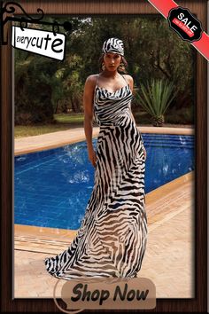 Sexy Spaghetti Strap Side Split Beach Dress Summer Sundress Women Clothes Elegant Zebra Back Open Club Party Dresses A1144 Vacation Sundress With Spaghetti Straps For Beach Cover-up, Chic Spaghetti Strap Sundress For Beach Cover-up, Sundress Outfit Casual, Beach Dresses With Zebra Print, Tropical Sleeveless Sundress As Beach Cover-up, Sundress Women, Black Zebra Print Beach Dress, Sundress Outfit, Beach Dress Summer