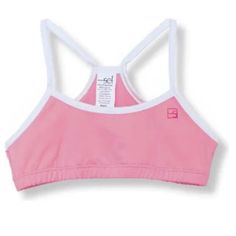 A Cute Sports Bra In Pink Athleisure Material With White Welting. Perfect To Wear Under Any Of Our Set Athleisure Outfits.? Sporty Summer Activewear With Snug Fit, Pink Athletic Fit Activewear For Sports, Casual Breathable Sports Bra For Light Sports, Pink Athletic Fit Activewear For Sporty Season, Sporty Stretch Cotton Sports Bra, Sporty Cotton Stretch Sports Bra, Sporty Cotton Sports Bra, Casual Snug Fit Sports Tops, Pink Breathable Sports Bra For Light Sports