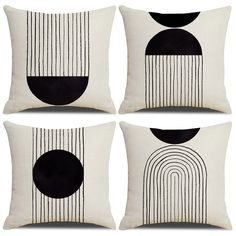 PRICES MAY VARY. Soft Cotton Linen: IcosaMro decorative pillow case with invisible zipper, set of 4, 1 side print 18x18 Inch Square pillow Covers(45cmx45cm): Stylish decoration for your sofa, bench, bedroom, living room, coffee shop and whatnot. Package: Only 4 IcosaMro throw pillow covers, No PILLOW INSERT/FILLER Machine Washable: Please Wash in cold water separately. No bleach Guarantee: Full refund/ 18-month warranty and friendly customer service. About IcosaMro Pillow Covers Size: standard s Bohemian Throw Pillows, Beige Throw Pillows, Boho Mode, 18x18 Pillow Cover, Throw Pillows Living Room, White Throw Pillows, Boho Cushions, Sofa Cushion Covers, Linen Throw Pillow