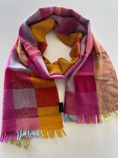 30x170 cm. 60% new wool 40% viscose. Made in Italy Codello scarf Wool Blend, Italy, Wool