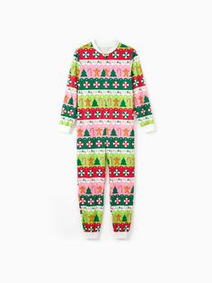 Celebrate the holiday season with these Festive Family Christmas Pajama Sets With Holiday Prints. Featuring colorful prints of Christmas trees, gingerbread men, and candy canes, these pajamas bring a festive spirit to your home. Specifications: Soft and Cozy: Made from a comfortable, flame-resistant fabric for safety. Matching Style: Includes long-sleeved tops and pants with fun holiday patterns. Festive Design: Perfect for family holiday gatherings or Christmas morning. Practical Features: Clas Family Christmas Onesies, Comfy Blouse, Family Matching Christmas, Matching Christmas Pajamas, Christmas Pajama Set, Prints Fabric, Matching Sweaters, Pajamas Comfy, Kimono Pattern