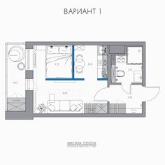 the floor plan for an apartment with one bedroom and two bathrooms, including a living room