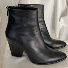 These Are Gorgeous, Just Can’t Wear Heels Anymore Otherwise I Wouldn’t Be Selling, New Never Worn. 4” Heel But Comfortable Because It’s Thick Pearl Boots, Sock Ankle Boots, Brown Pumps, Black Stiletto Heels, Black Suede Ankle Boots, Brown Leather Ankle Boots, Wedge Ankle Boots, Suede Block Heels, Black Leather Ankle Boots