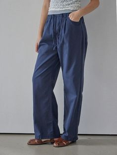 It’s designed to hold up to daily wear, and will only look better the more you wear it.Relaxed fit is built with room to move, and relaxed through the hip and thigh, with a full leg.These pants have a smooth look and feel.  - Relaxed fit pants with lightweight cotton - Pull on pants with belt loops - Great outfits start here- Side and back pockets - Suit up with an effortlessly chic jacket- It's easy to wear, comfortable and looks good with just about everything Everyday Mid-rise Bottoms With Elastic Waistband, Baggy Mid-rise Casual Pants, Casual Baggy Mid-rise Pants, Relaxed Fit Mid-rise Bottoms With Elastic Waistband, Relaxed Wide-leg Cotton Bottoms, Elevated Casual Mid-rise Bottoms With Elastic Waistband, Relaxed Wide Leg Cotton Bottoms, High Waist Relaxed Cotton Pants, Relaxed Fit High Waist Pants For Elevated Casual Occasions