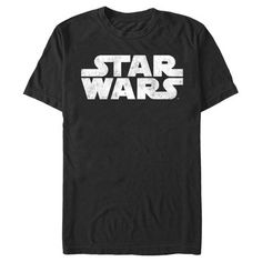 Sometimes simple graphics make the best fashion, and no Star Wars fan can go wrong when sporting the Star Wars Simple Logo Men's T-Shirt. The classic Star Wars logo is printed down this t-shirt to keep you from turning into a scruffy looking nerfherder. Casual Black T-shirt With Star Logo, Black T-shirt With Star Logo For Streetwear, Classic Star Wars, Star Wars Men, Star Wars Logo, T Shirt Image, Simple Graphic, Simple Logo, Men's Graphic T Shirt