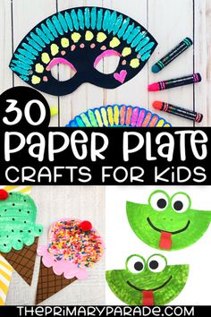 Paper plate crafts for kids Easy Paper Plate Crafts For Kids, Crafts Using Paper Plates, Things To Do With Paper Plates, Paper Plate Crafts For Kindergarten, Paper Plate Activity For Preschool, Paper Plate Preschool Crafts, Paper Plate Projects, Paper Plate Crafts For Adults, Fair Crafts For Kids