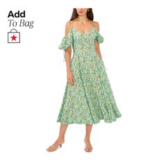 in stock Chic Cold Shoulder Midi Dress For Spring, Green Off Shoulder Midi Dress For Spring, Green Off-shoulder Knee-length Dress For Spring, Spring Fitted Cold Shoulder Maxi Dress, Spring Off-shoulder Midi Dress For Casual Wear, Off-shoulder Midi Dress For Spring, Off-shoulder Sundress For Garden Party, Spring Off-shoulder Sundress Midi Dress, Green Off-shoulder Midi Dress For Brunch