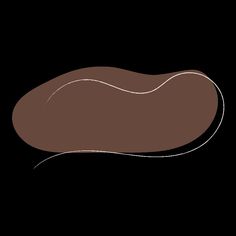 a black background with an oval shape on the top and bottom, in brown tones