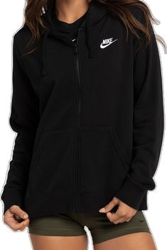 Nike Fleece Hoodie For Sports, Sportswear Hoodie For Gym, Sportswear Fleece Hoodie, Cozy Black Sports Hoodie, Nike Fleece Moisture-wicking Hoodie, Winter Fleece Moisture-wicking Sweats, Winter Moisture-wicking Fleece Sweats, Sporty Cozy Fit Fleece Jacket, Sporty Fleece Jacket With Cozy Fit