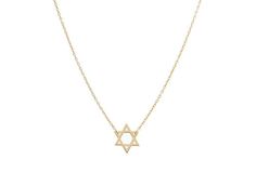 "Dainty Jewish star necklace Perfect for all ages  -sterling silver  -rhodium plated, rose gold plated or gold plated -necklace comes standard in 16\" plus a 2\" extension  ** in the \"letter to seller\" section please include your email address** free shipping in the US!! If you have questions please don't hesitate to ask. Happy shopping" Elegant Star Of David Charm Necklace With Delicate Chain, Silver Star Necklace Tarnish Resistant, Minimalist 14k Gold Star Of David Necklace, Dainty Star Of David Charm Necklace With Delicate Chain, Minimalist Star Necklace With Adjustable Chain, Silver 14k Gold Necklace With Star Charm, Minimalist Star-shaped Tarnish-resistant Necklace, Silver Star Of David Necklace In 14k Gold, Gold Minimalist Star Of David Charm Necklace