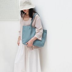 Free U.S. shipping. Style: Commuting , color:Light Blue, suite for season：Summer, Autumn ，Anniversary, Date, Going out, Hanging out, School, Work, Material Genuine Leather, Light Blue Horizontal Soft Leather Tote Bag for Women Casual Solid Color Shoulder Bag For Spring, Casual Solid Color Spring Shoulder Bag, Solid Color Summer Shopping Shoulder Bag, Solid Color Summer Shoulder Bag For Shopping, Casual Blue Shoulder Bag With Large Capacity, Casual Blue Shoulder Bag For Daily Use, Casual Blue Everyday Shoulder Bag, Casual Blue Shoulder Bag For Everyday Use, Spring Large Capacity Blue Shoulder Bag