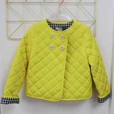 Nwt Size 36 Which Fits Like A 3t White Gucci Outerwear For Spring, White Gucci Outerwear For Winter, Gucci White Winter Outerwear, Gucci Long Sleeve Outerwear, Gucci Long Sleeve Spring Outerwear, Gucci Spring Long Sleeve Outerwear, Gucci Yellow, Gucci Jackets, Gucci Jacket