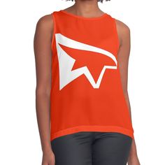 Women's sleeveless tank with vivid edge-to-edge sublimation print on front. Spliced materials for comfort. Front panel made from silky chiffon and solid color black or white jersey back. Sizes available XS- 2XL. Classic Game Logo from Mirrors Edge. Buy Mirror, Mirrors Edge, Game Logo, White Jersey, Classic Games, Edge Design, Sleeveless Tank, Athletic Tank Tops, Sublimation Printing