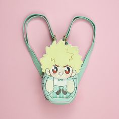 Show off your love for Bakugo and take this lil mint chocolate chip ice cream cutie with you everywhere you go! This adorable ITA bag makes the perfect purse for carrying all of your small essentials. You can carry it as a crossbody bag or as a backpack! Mint Chocolate Chip Bakugo is the perfect travel buddy and can hold many small treasures! The backpack straps are 34 in. The purse strap is 46 in. The Mint Chocolate Chip Bakugo ITA bag is 9 in x 5 in x 3 in. and it includes... ♡ 1 zipper compar Cute School Satchel With Zipper Closure, Kawaii Shoulder Bag With Zipper For Travel, Kawaii Shoulder Bag With Zipper Closure For Travel, Cute Back To School Shoulder Bag Softback, Cute Shoulder Bag Backpack With Phone Bag, Cute Shoulder Backpack With Phone Bag, Cute Backpack-style Shoulder Bag With Mobile Phone Pocket, Cute Shoulder Backpack With Mobile Phone Bag, Kawaii Bag For Back To School Gift