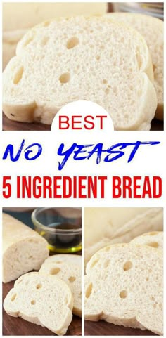 the best no yeast bread recipe for 5 ingredients