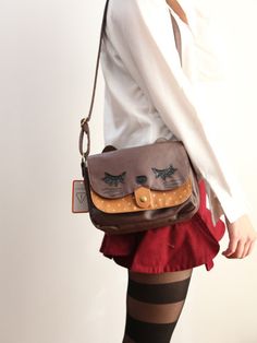 Japanese style sweet kitty purse