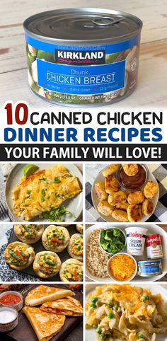 the top ten canned chicken dinner recipes