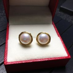 Use coupon code BESTDEAL1 for order over $250 will get 30% off discount, Thank you! Use coupon code BESTDEAL1 for order over $250 will get 30% off discount, Thank you! ★ SUPERIOR QUALITY: These 14k gold Filled dainty stud earrings are made entirely from 14K Gold filled and natural pearl. ★QUALITY CONTRO: These earrings come as a pair &14k gold filled-backs (option). * Jewelry is packaged and shipped in a delicate jewelry gift box. ★Features * Material: 14K Gold filled * Available Gold Color: Gift Yellow Gold Round Pearl Earrings, Yellow Gold Round Pearl Earrings Gift, Gold Plated Round Pearl Earrings Fine Jewelry, Fine Jewelry Round Pearl Earrings Gift, Fine Jewelry Gold Plated Round Pearl Earrings, Gold Plated Round Pearl Earrings For Formal Occasions, White Round Gold-plated Pearl Earrings, White 14k Gold Pearl Earrings For Anniversary, Gold Plated Pearl Earrings For Anniversary