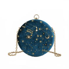 Material: Suede Size: 19*6 cm / 7.5*2.4 in Free shipping Worldwide Delivery time: 15-35 days Circle Purse, Shoulder Bag Designer, Round Purse, Velvet Purse, Women Shoulder Bag, Zodiac Gifts, Crossbody Messenger Bag, Velvet Bag, Types Of Bag