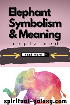 Elephant Symbolism & Meaning Elephant Symbolism, Elephant Symbol, Elephant Meaning, Meaning Of Blue, Symbolism Meaning, Strongest Animal, Color Symbolism, Animal Symbolism