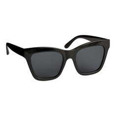 With a large midcentury-inspired cat eye frame, our striking sunglasses have matching jet-black polycarbonate lenses for extra drama. Designed with style, comfort and protection from the sun's rays in mind, their 100% UVA/UVB protection means they're just the thing for filtering out sunlight and glare when you're out and about. Matte Black Cat Eye Sunglasses With Uva Protection, Sleek Cat Eye Shield Sunglasses With Uv Protection, Matte Black Cat Eye Shield Sunglasses With Polarized Lenses, Retro Black Cat Eye Sunglasses, Retro Black Cat Eye Sunglasses With Tinted Lenses, Black Cat Eye Sunglasses With Tinted Lenses, Retro Black Sunglasses With Mirrored Lenses, Sleek Cat Eye Sunglasses With Polarized Lenses, Black Cat Eye Sunglasses With Uv Protection