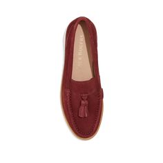 Polished and preppy….that is the Hunley Tassel Loafer. In soft leathers and suedes in a range of colors, with a classic tassel detail, these are the perfect shoe to transition into fall. --details-- 1/2" Heel Height Tumbled Leather Upper Pigskin Lining Rubber Sole Style Number: 142231FL04 Casual Suede Tassel Loafers With Flat Heel, Casual Suede Tassel Loafers With Rubber Sole, Casual Suede Tassel Loafers, Suede Tassel Slip-on Moccasins, Suede Tassel Loafers With Rubber Sole For Work, Suede Tassel Loafers With Round Toe For Work, Suede Tassel Loafers For Work, Suede Tassel Loafers With Brogue Detailing For Work, Casual Suede Tassel Loafers With Round Toe