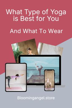 the front cover of what type of yoga is best for you and what to wear