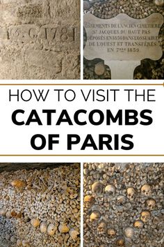 how to visit the catacombs of paris