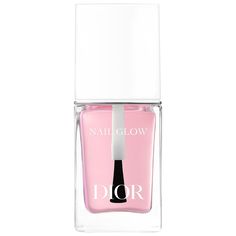 An iconic nail polish that enhances the nails with an instant French manicure effect.What Else You Need to Know: The spectacular, ultra-shiny Dior Nail Glow will complement your Dior makeup look. The nail polish delivers an instant French manicure effect with a lightly tinted, shiny finish and a rounded nail look. Dior Nail Glow, Nail Glow, Sephora Dior, Dior Nail Polish, Dior Nails, Nail Salon Decor, Powder Nail Polish, Glow Nails, Cream Nails