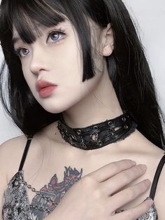 The price is for a choker only, others are not included. Emo Metal Choker For Halloween, Edgy Metal Choker For Cosplay, Emo Style Metal Choker For Halloween, Edgy Metal Choker For Halloween, Edgy Black Choker For Cosplay, Gothic Metal Choker For Concerts, Punk Metal Choker For Halloween, Alternative Metal Choker For Cosplay, Adjustable Grunge Choker For Cosplay