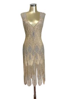 Modern Flapper Dress, Vintage Flapper Dress, 1920s Looks, Beaded Dress Short, 1920's Flapper, Beaded Party Dress, Mesh Gown, 1920s Flapper Dress, 20s Fashion