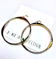 Stunning thick hoops made by hand hammering. They reflect the light so beautifully and snazz up any outfit ! 1” inches in diameter 1.5 inches in diameter 2 inches in diameter 2.5 inches in diameter (jumbo size) Available in: 1. Pure Sterling silver 2. 14K gold filled waterproof These high quality earrings do not tarnish and are great for most any skin type. Simple polishing cloth keeps them beautiful forever! Handmade Chic Hoop Earrings, Chic Nickel-free Round Hoop Earrings, Chic Nickel-free Hoop Earrings, Handmade Elegant Hoop Earrings, Elegant Handmade Open Circle Hoop Earrings, Hammered Metal Circle Hoop Earrings, Modern Hand Forged Circle Hoop Earrings, Hammered Metal Hoop Earrings, Simple Hoop Earrings