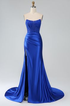 Fabric: Polyester. The fabric is comfortable for skin. Package Contents: 1x Women Dress. Occasion: Whether you are dressing it for a wedding party, prom, evening party or any other occasions, this party dress will be your lovely partner. Royal Blue Dress For Graduation, Breathtaking Prom Dresses, Royal Blueprom Dress, Royal Blue Prom Dress Puffy, Royal Blue Prom Dress Plus Size, Royal Blue Dress Homecoming, Marine Ball Dresses Formal Gowns, Sapphire Blue Prom Dress, Blue Hoco Dress Long